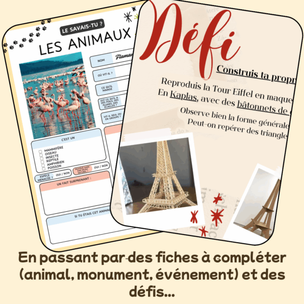🌍 Sur la route avec Julie et Lucas : Mois 1 - La France. – Image 3